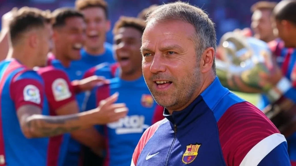 Hansi Flick Dinobatkan Sebagai Pelatih Terbaik La Liga Musim 2024/25